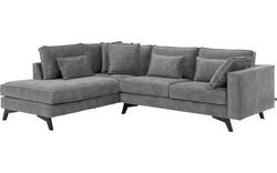 Goossens hoekbank chambre grijs stof - 8235642-goossens-chambre-bank-stof-grijs-01