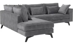 Goossens hoekbank chambre grijs stof - 8235642-goossens-chambre-bank-stof-grijs-01