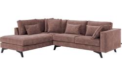 Goossens hoekbank chambre roze stof - 8235643-goossens-chambre-bank-stof-roze-02