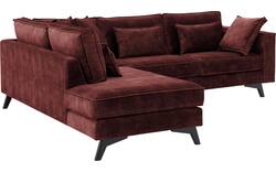 Goossens hoekbank chambre rood stof - 8235647-goossens-chambre-bank-stof-rood-01