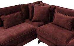 Goossens hoekbank chambre rood stof - 8235647-goossens-chambre-bank-stof-rood-01