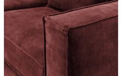 Goossens hoekbank chambre rood stof - 8235647-goossens-chambre-bank-stof-rood-01