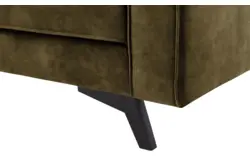 Goossens hoekbank chambre groen stof - 8235649-goossens-chambre-bank-stof-groen-01