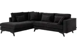 Goossens hoekbank chambre grijs stof - 8235650-goossens-chambre-bank-stof-grijs-01