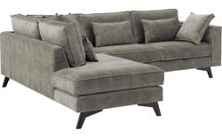 Goossens hoekbank chambre grijs stof - 8235652-goossens-chambre-bank-stof-grijs-01