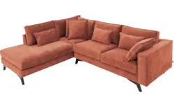 Goossens hoekbank chambre roze stof - 8235654-goossens-chambre-bank-stof-roze-01