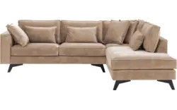 Goossens hoekbank chambre bruin stof - 8235657-goossens-chambre-bank-stof-bruin-01