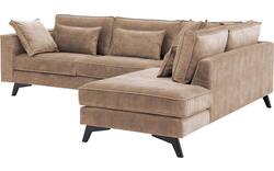 Goossens hoekbank chambre bruin stof - 8235657-goossens-chambre-bank-stof-bruin-01