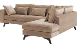 Goossens hoekbank chambre bruin stof - 8235657-goossens-chambre-bank-stof-bruin-01