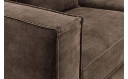 Goossens hoekbank chambre bruin stof - 8235658-goossens-chambre-bank-stof-bruin-01