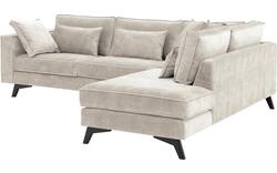Goossens hoekbank chambre bruin stof - 8235659-goossens-chambre-bank-stof-bruin-01