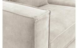 Goossens hoekbank chambre bruin stof - 8235659-goossens-chambre-bank-stof-bruin-01