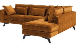 Goossens hoekbank chambre geel stof - 8235661-goossens-chambre-bank-stof-geel-01