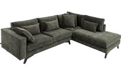 Goossens hoekbank chambre groen stof - 8235663-goossens-chambre-bank-stof-groen-01