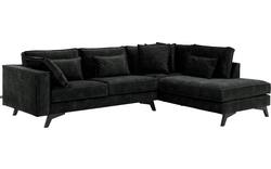 Goossens hoekbank chambre zwart stof - 8235664-goossens-chambre-bank-stof-zwart-02