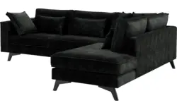 Goossens hoekbank chambre zwart stof - 8235664-goossens-chambre-bank-stof-zwart-01
