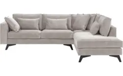 Goossens hoekbank chambre grijs stof - 8235666-goossens-chambre-bank-stof-grijs-01