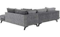 Goossens hoekbank chambre grijs stof - 8235667-goossens-chambre-bank-stof-grijs-01