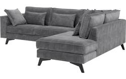 Goossens hoekbank chambre grijs stof - 8235667-goossens-chambre-bank-stof-grijs-01