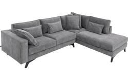 Goossens hoekbank chambre grijs stof - 8235667-goossens-chambre-bank-stof-grijs-01