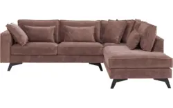 Goossens hoekbank chambre roze stof - 8235668-goossens-chambre-bank-stof-roze-01