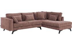 Goossens hoekbank chambre roze stof - 8235668-goossens-chambre-bank-stof-roze-02