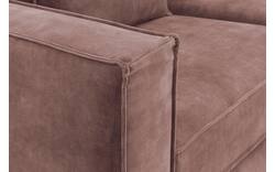 Goossens hoekbank chambre roze stof - 8235668-goossens-chambre-bank-stof-roze-01