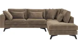 Goossens hoekbank chambre bruin stof - 8235669-goossens-chambre-bank-stof-bruin-01