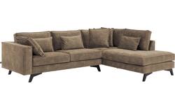 Goossens hoekbank chambre bruin stof - 8235669-goossens-chambre-bank-stof-bruin-01