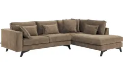 Goossens hoekbank chambre bruin stof - 8235669-goossens-chambre-bank-stof-bruin-01
