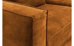 Goossens hoekbank chambre bruin stof - 8235670-goossens-chambre-bank-stof-bruin-01