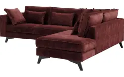 Goossens hoekbank chambre rood stof - 8235672-goossens-chambre-bank-stof-rood-01