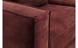 Goossens hoekbank chambre rood stof - 8235672-goossens-chambre-bank-stof-rood-01