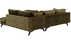 Goossens hoekbank chambre groen stof - 8235674-goossens-chambre-bank-stof-groen-01