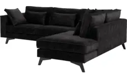 Goossens hoekbank chambre grijs stof - 8235675-goossens-chambre-bank-stof-grijs-01