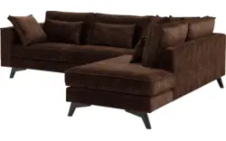 Goossens hoekbank chambre bruin stof - 8235676-goossens-chambre-bank-stof-bruin-01
