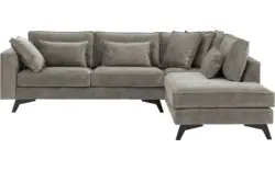 Goossens hoekbank chambre grijs stof - 8235677-goossens-chambre-bank-stof-grijs-01