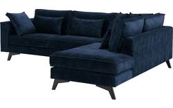 Goossens hoekbank chambre blauw stof - 8235678-goossens-chambre-bank-stof-blauw-01