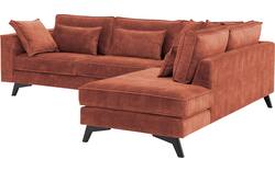 Goossens hoekbank chambre roze stof - 8235679-goossens-chambre-bank-stof-roze-01