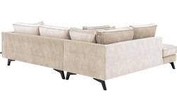 Goossens hoekbank chambre beige stof - 8235681-goossens-chambre-bank-stof-bruin-01