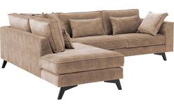 Goossens hoekbank chambre bruin stof - 8235682-goossens-chambre-bank-stof-bruin-01