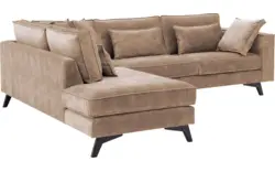 Goossens hoekbank chambre bruin stof - 8235682-goossens-chambre-bank-stof-bruin-01