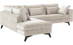 Goossens hoekbank chambre bruin stof - 8235684-goossens-chambre-bank-stof-bruin-01