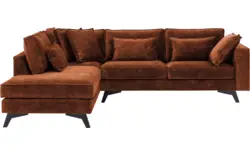 Goossens hoekbank chambre bruin stof - 8235685-goossens-chambre-bank-stof-bruin-01