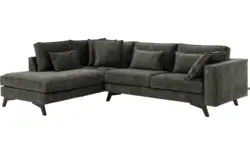 Goossens hoekbank chambre groen stof - 8235688-goossens-chambre-bank-stof-groen-01