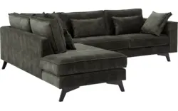 Goossens hoekbank chambre groen stof - 8235688-goossens-chambre-bank-stof-groen-01