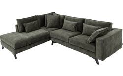 Goossens hoekbank chambre groen stof - 8235688-goossens-chambre-bank-stof-groen-01