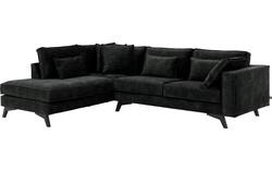 Goossens hoekbank chambre zwart stof - 8235689-goossens-chambre-bank-stof-zwart-02