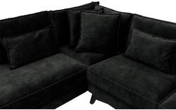 Goossens hoekbank chambre zwart stof - 8235689-goossens-chambre-bank-stof-zwart-01