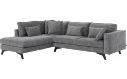 Goossens hoekbank chambre grijs stof - 8235692-goossens-chambre-bank-stof-grijs-01